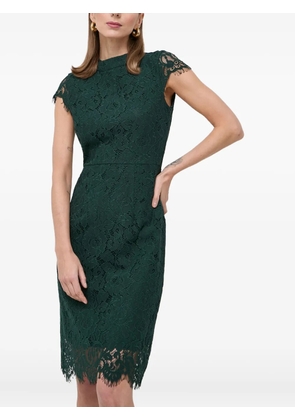 IVY OAK lace high-neck dress - Green