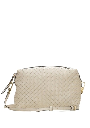Poche Paris woven cross body bag - Neutrals