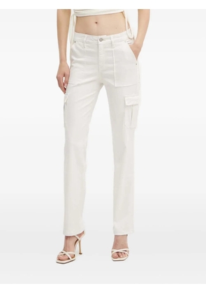 GUESS USA straight-leg cargo trousers - White