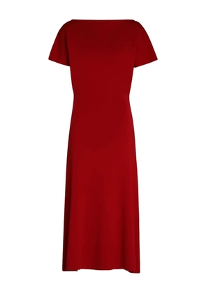 P.A.R.O.S.H. short-sleeve midi dress - Red