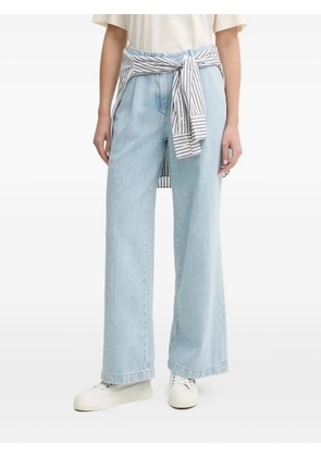 Marc O'Polo pleated straight-leg jeans - Blue