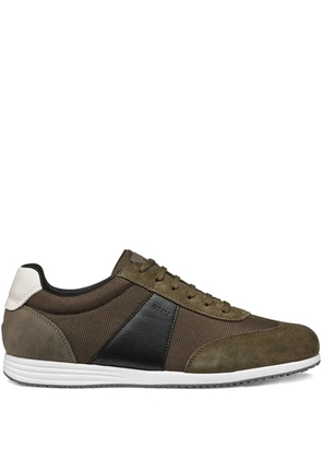 Geox Arthiene mesh-panel suede sneakers - Green