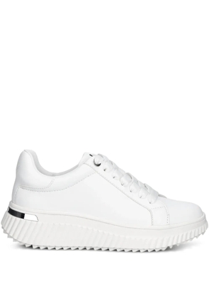 DKNY lace-up sneakers - White