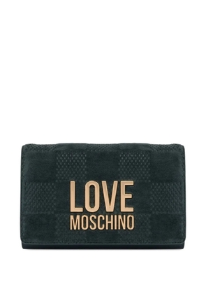 Love Moschino quilted chain bag - Green