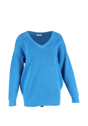 Balenciaga Pre-Owned V-neck sweater - Blue