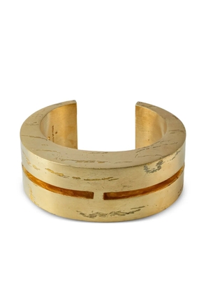 Parts of Four Crescent Crevice bracelet - Gold