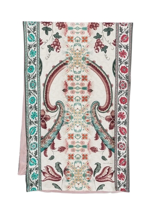 Pierre-Louis Mascia paisley-print scarf - Grey