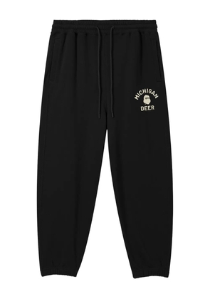 FINGERCROXX logo sweatpants - Black