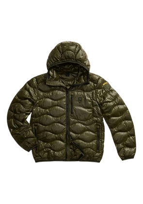 Blauer quilted hooded jacket - Green