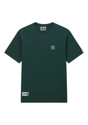 FINGERCROXX embroidered-logo T-shirt - Green