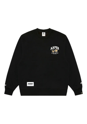 AAPE BY *A BATHING APE® Planet Earth sweatshirt - Black