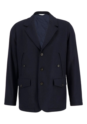 Boglioli single-breasted wool-blend blazer - Blue