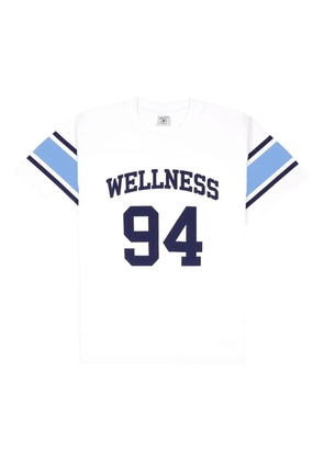 Sporty & Rich sleeve-stripe 94 tee - White