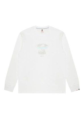 AAPE BY *A BATHING APE® long-sleeved t-shirt - White