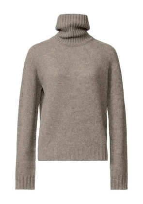 Fabiana Filippi turtleneck ribbed-knit sweater - Grey