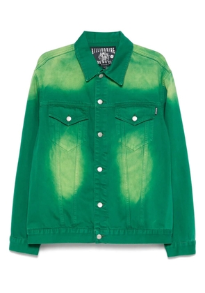 Billionaire Boys Club dyed denim jacket - Green