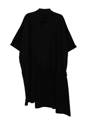 Y's Crepe de Chine long dress - Black