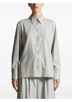 Peserico button-cuff shirt - Grey