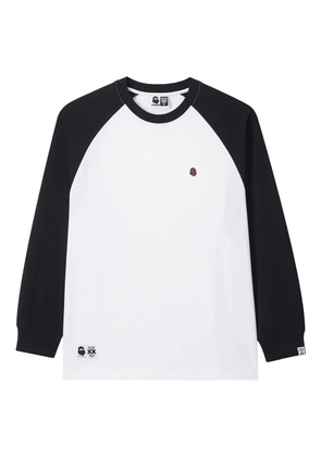 FINGERCROXX raglan-sleeve T-shirt - White