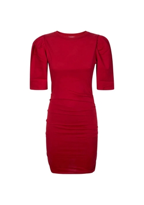 ISABEL MARANT Mylda puff-sleeve gathered mini dress