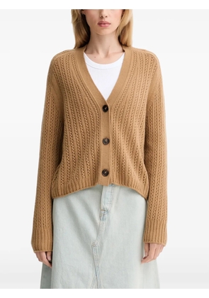 Marc O'Polo button-fastening cardigan - Brown