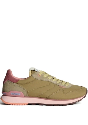 Hoff padded panelled sneakers - Green