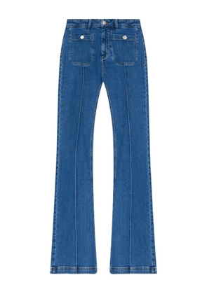 MUNTHE split-seam trousers - Blue