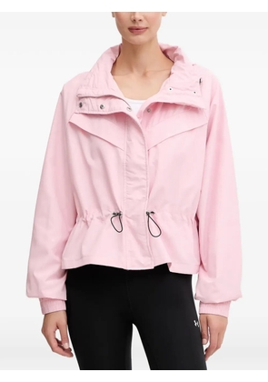P.E Nation drawstring hooded jacket - Pink