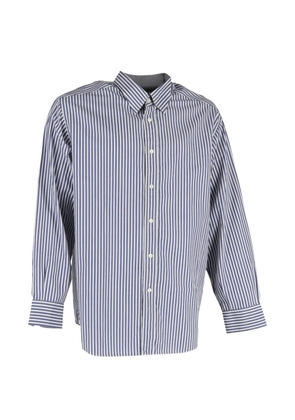 Missoni Pre-Owned striped long-sleeve shirt - Blue