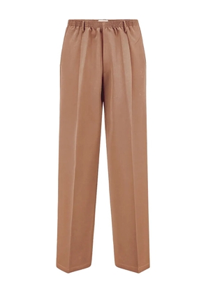 Cellar Door Ezio elasticated-waistband trousers - Brown