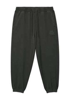 FINGERCROXX embroidered-logo track pants - Grey