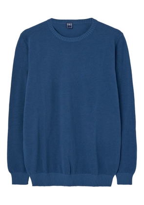 Fedeli crew-neck sweater - Blue