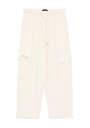 FIVE CM logo-patch cargo trousers - Neutrals