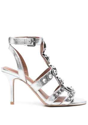 Kurt Geiger London 85mm Octavia sandals - Silver