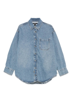 Ksubi Oversized Ls Krystal Komet long-sleeve denim shirt - Blue