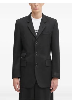 VETEMENTS single-breasted blazer - Black