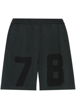 Diesel P-Tain-Mesh track shorts - Black