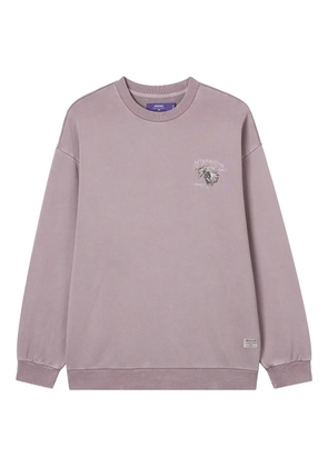 aftermaths horse-print crew-neck sweatshirt - Pink