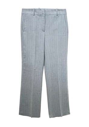 Peserico striped-pattern trousers - Grey