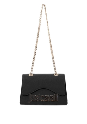 Just Cavalli chain-strap flap bag - Black