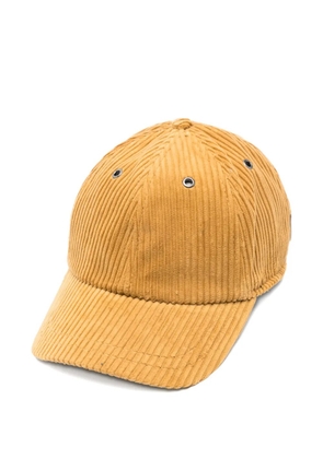 ASPESI corduroy baseball cap - Yellow