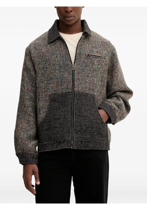 Desigual textured zip jacket - Brown