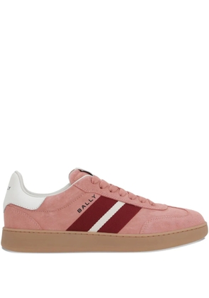 Bally Bocage stripe suede sneakers - Pink