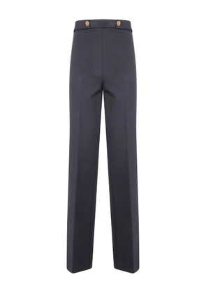 TWINSET button-fastening trousers - Black