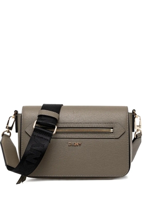 DKNY Bryant Avenue zip cross body bag - Grey