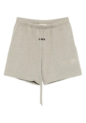FEAR OF GOD ESSENTIALS logo appliqué short - Grey