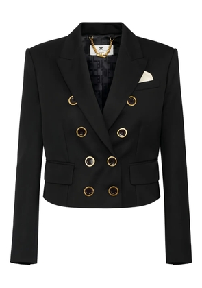 Elisabetta Franchi peak-lapels blazer - Black