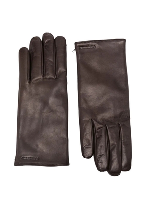 Ferragamo lambskin gloves - Brown