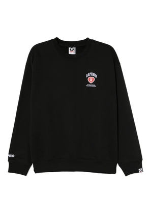 AAPE BY *A BATHING APE® logo-patched sweatshirt - Black