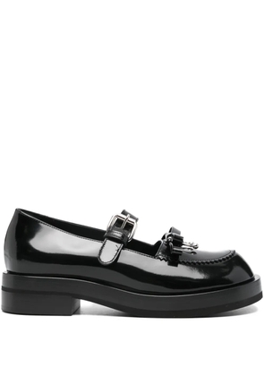 AGL leather loafers - Black